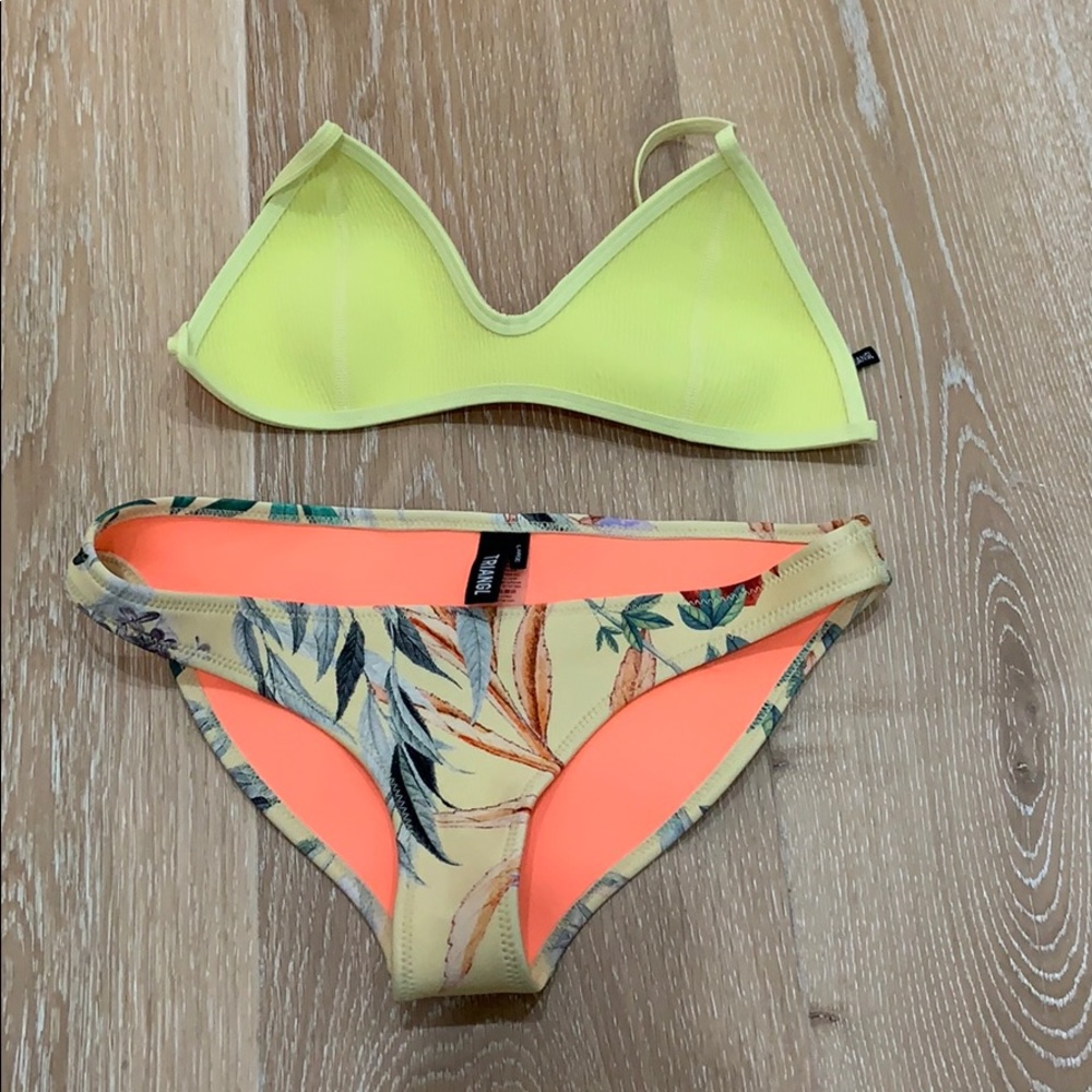 triangl bathing suit